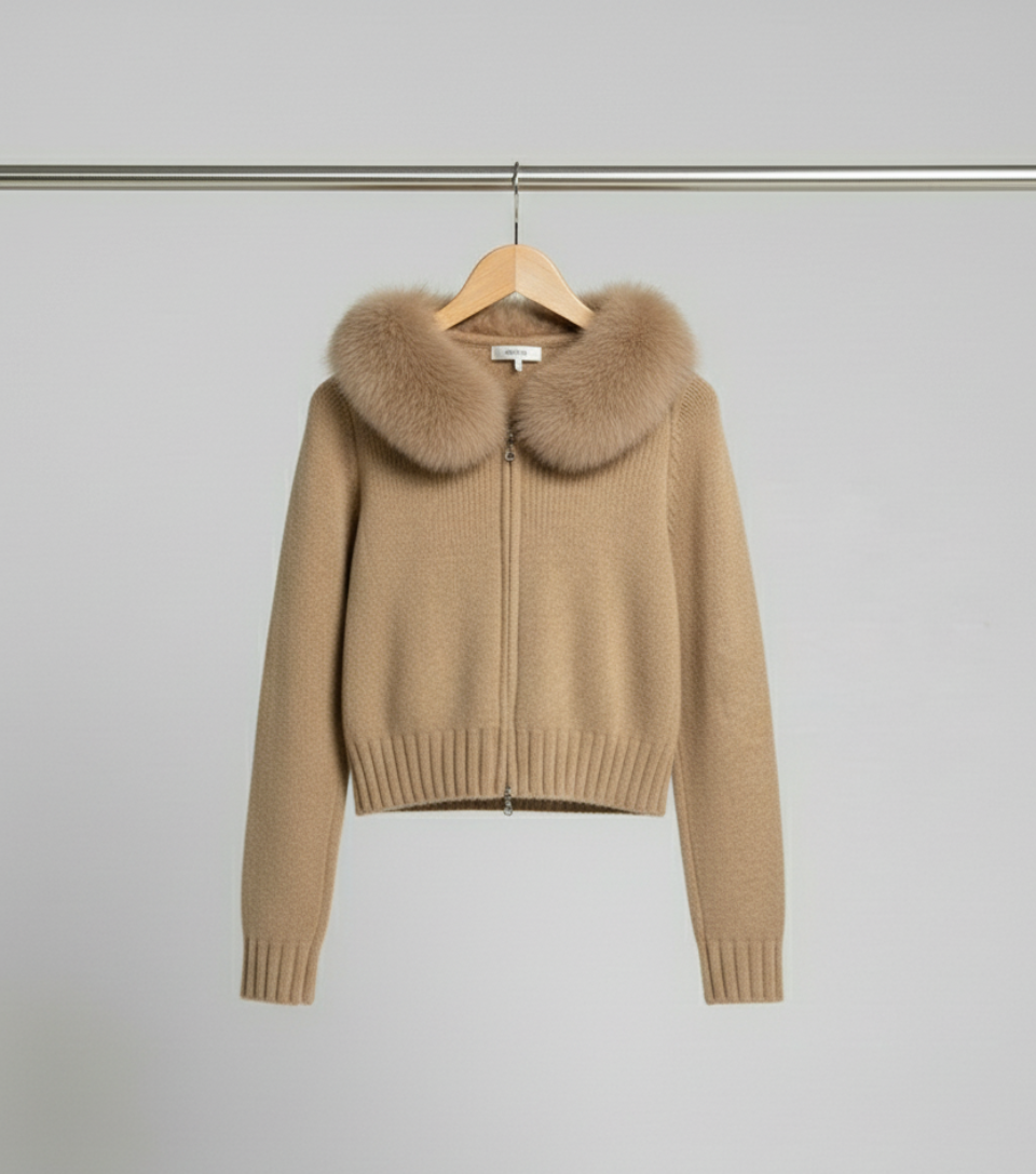 Le Désir - Fur Cardigan