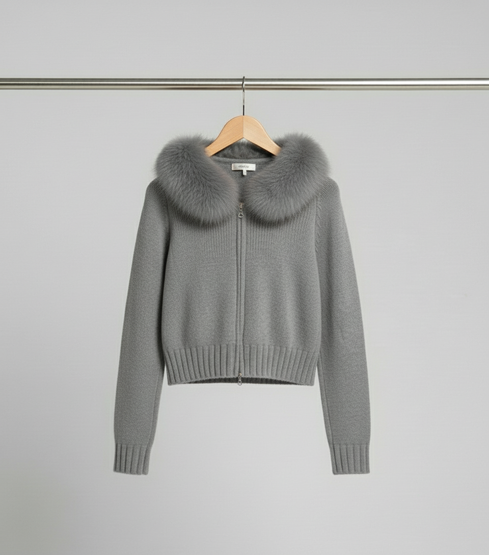 Le Désir - Fur Cardigan